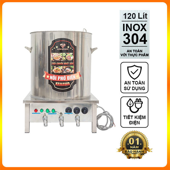Nồi nấu phở 3 ngăn