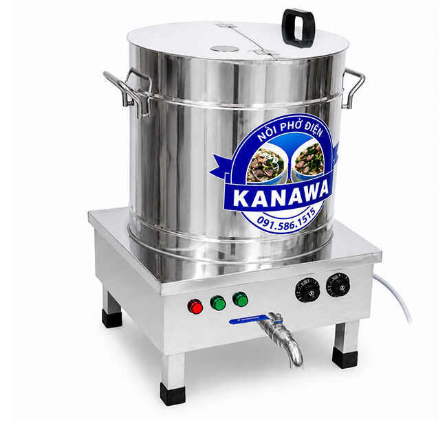 Nồi nấu phở điện 50L tiết kiệm tối đa điện năng