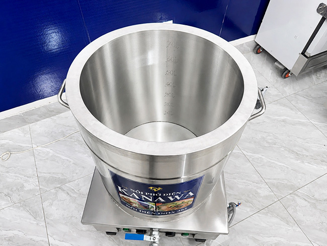 Thành nồi nấu phở điện 50L