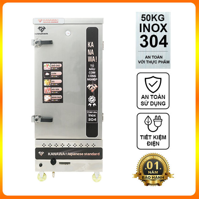 Tủ Hấp Cơm 50kg