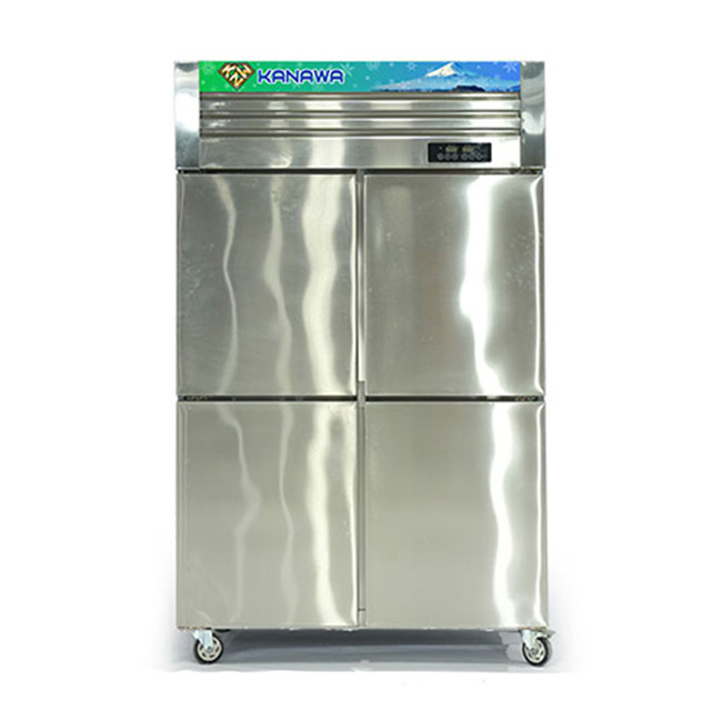 Tủ đông đứng 4 cánh 1038L KW-4CBO2 (làm lạnh trực tiếp)