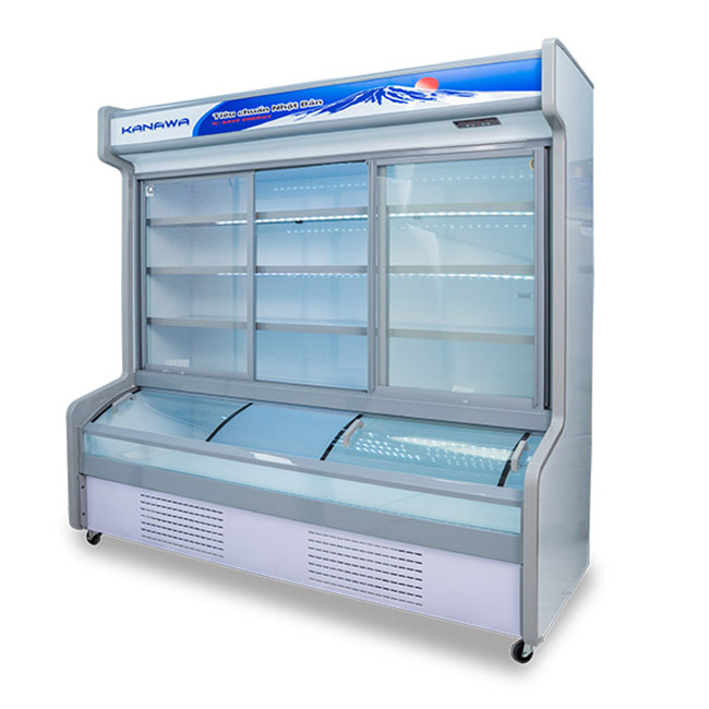 Tủ mát 3 cánh KW-3C2CD 1270L 2 chế độ