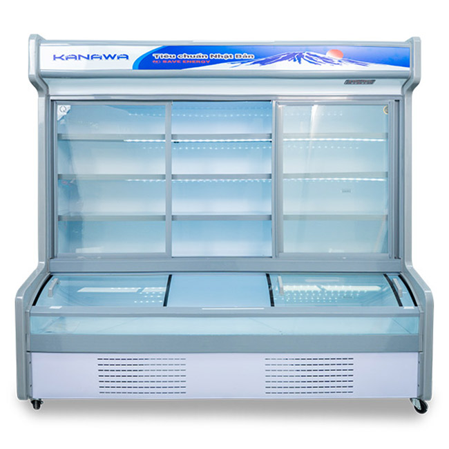 Tủ mát 3 cánh KW-3C2CD 1270L 2 chế độ