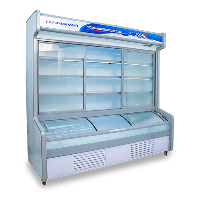 Tủ mát 3 cánh KW-3C2CD 1270L 2 chế độ