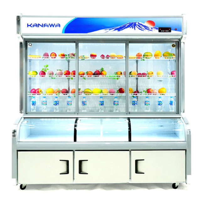 Tủ mát 3 cánh KW-3C3CD 1650L 3 chế độ chính diện