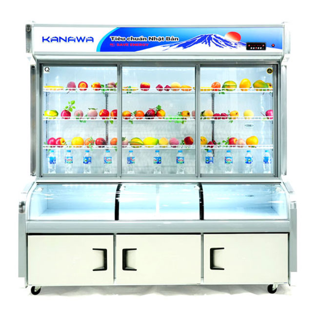 Tủ mát 3 cánh KW-3C3CD 1650L 3 chế độ