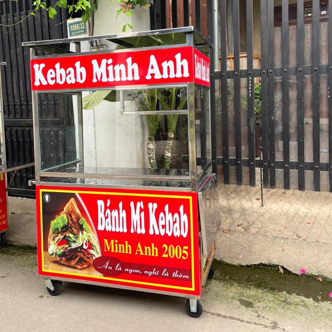 Xe Doner Kebab KW inox