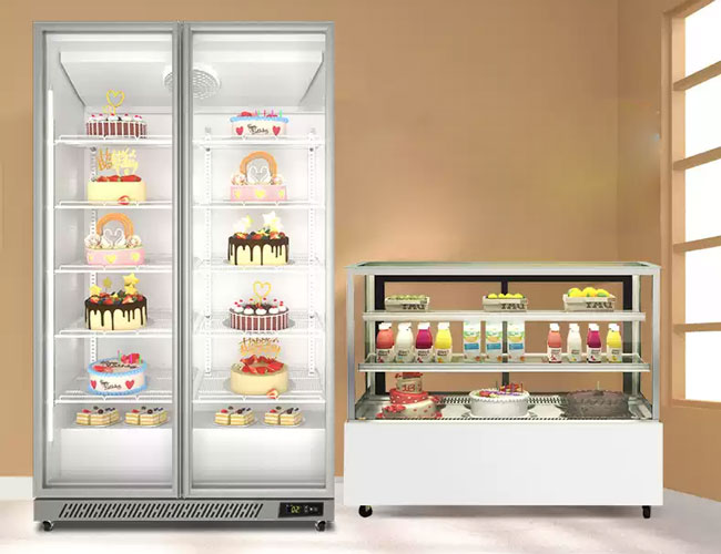 tủ bảo quản bánh kem nhiều tầng