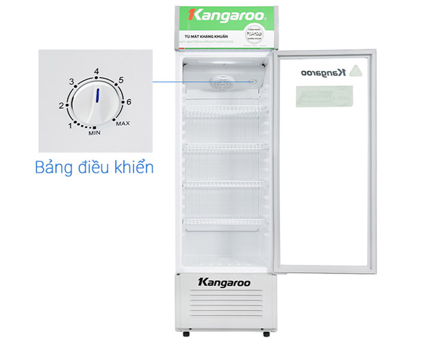 điều khiển tủ mát siêu thị kangaroo kg258at