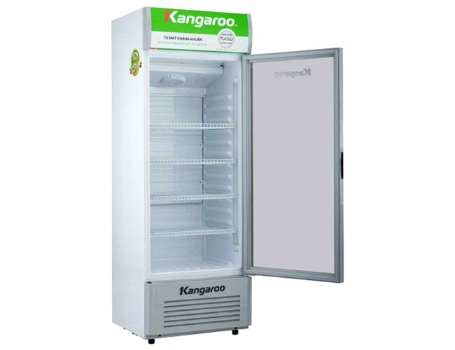 thiết kế tủ mát kangaroo 350l