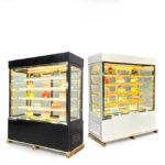 Tủ bánh kem 1m8 kính vuông 5 tầng TBK5T-1.8V