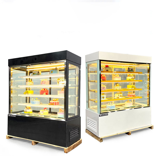 Tủ bánh kem 1m8 kính vuông 5 tầng TBK5T-1.8V