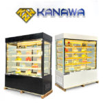 Tủ bánh kem 1m8 kính vuông 5 tầng TBK5T-1.8V