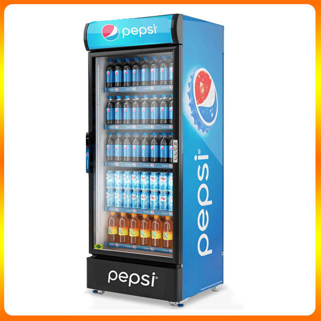 Thanh Lý Bán Tủ Mát Pepsi Sanden Intercool 2 Cánh 1300 Lít Cũ Hà Nội