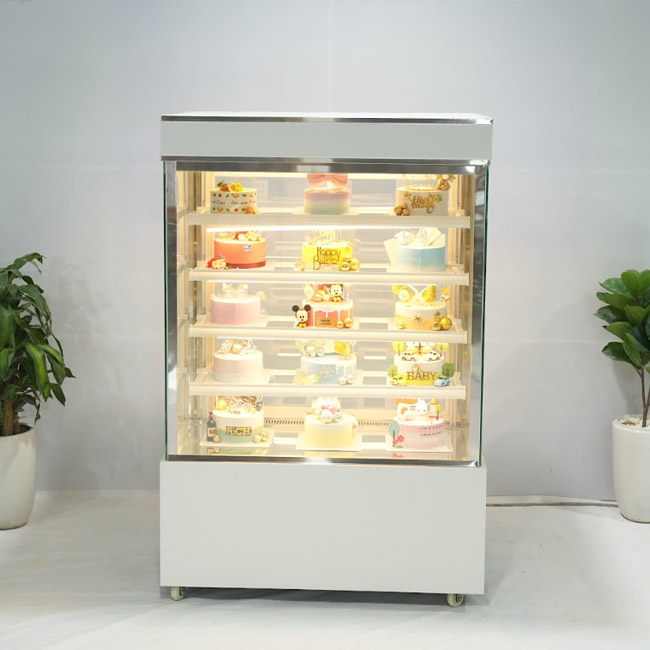 tủ trưng bày bánh kem 5 tầng 1m2