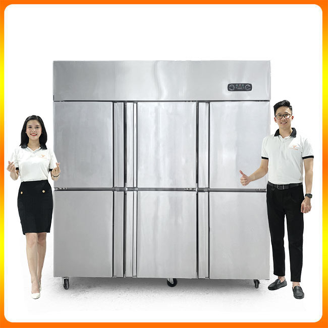 Tủ đông đứng 6 cánh 1598L KW-6CBO