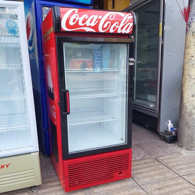 tủ coca cola 100 lít