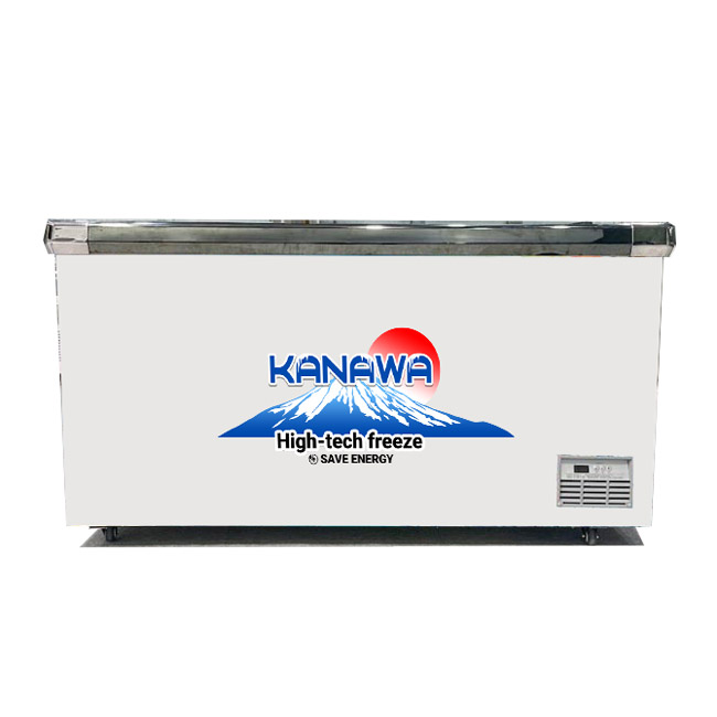 Tủ đông nằm 2 cánh kính 500L dài 1m6 KW-CN1600