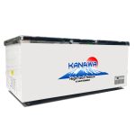 Tủ đông nằm 3 cánh kính 700L dài 2m KW-CN2