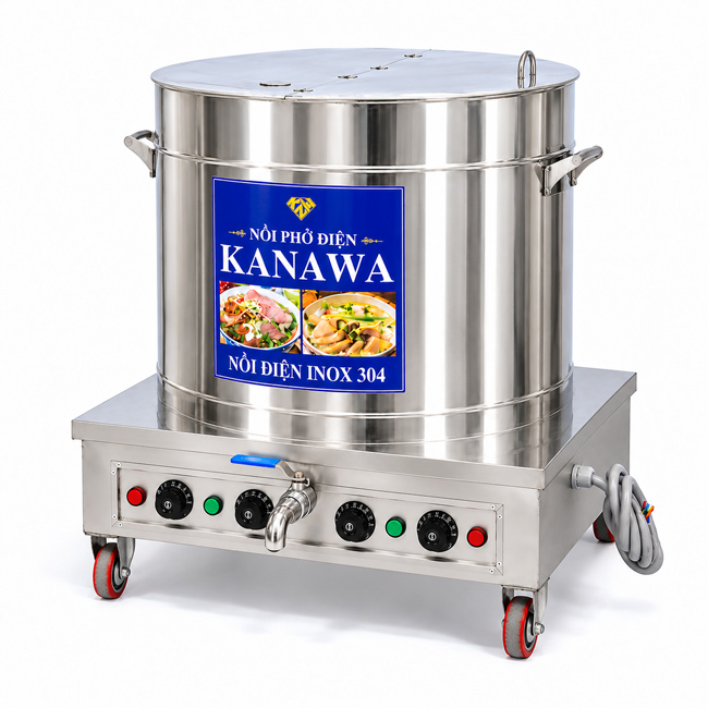 Nồi phở điện 200L sản xuất NP200