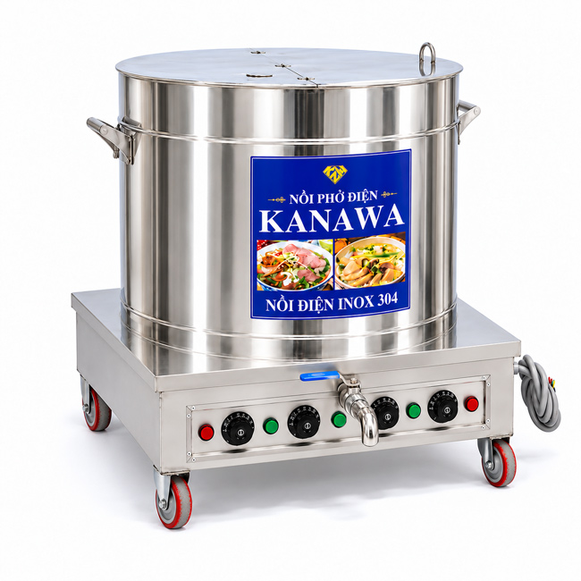 Nồi phở điện 200L sản xuất NP200