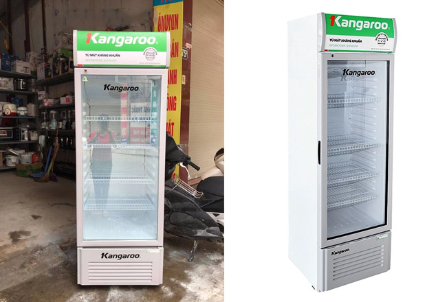 mua tủ mát siêu thị Kangaroo 400l