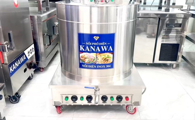 Nồi phở điện 200L sản xuất