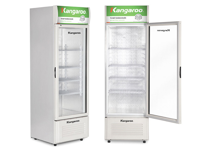 tủ mát trưng bày kangaroo 400l