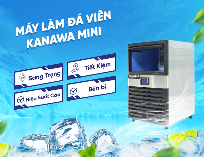 Thiết kế máy làm đá viên mini