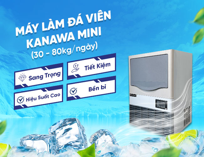 Máy làm đá viên mini năng suất