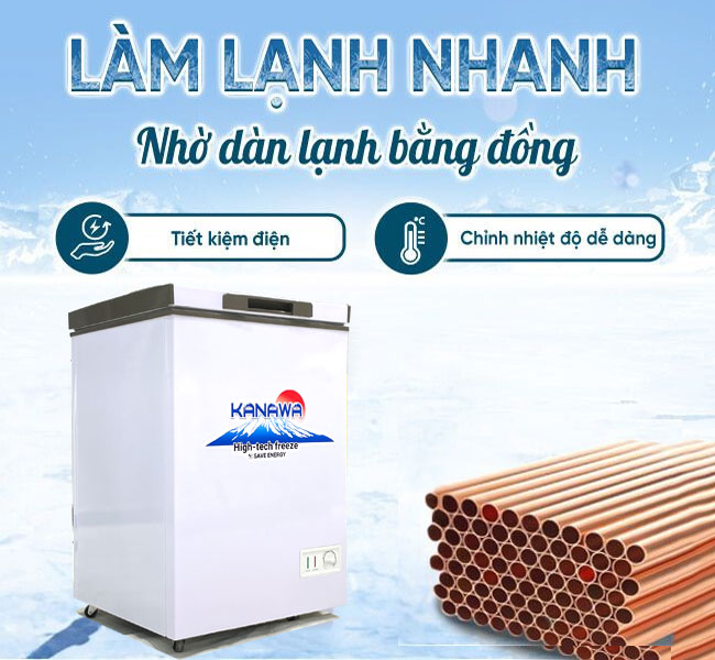 Làm lạnh nhanh tiết kiệm điện