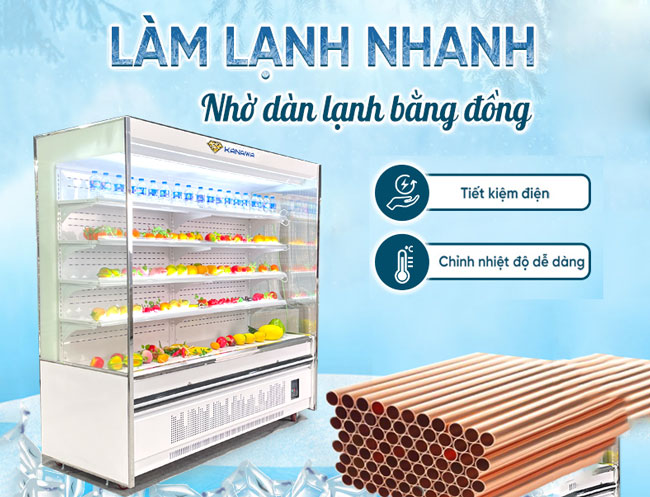 làm lạnh nhanh tiết kiệm điện