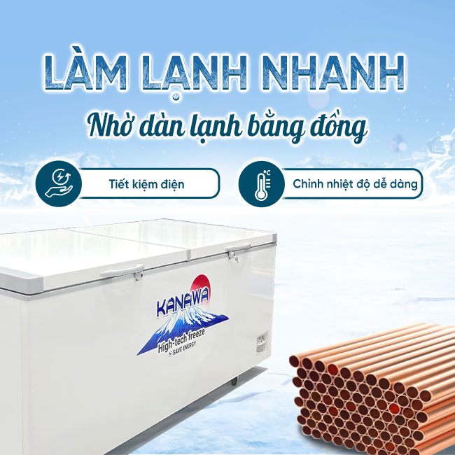 Làm lạnh nhanh tiết kiệm điện