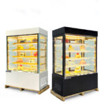 Tủ bánh kem 1m2 kính vuông 5 tầng TBK5T-1.2V