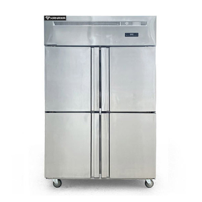 Tủ đông đứng 4 cánh 1038L KW-4CBO (làm lạnh trực tiếp)