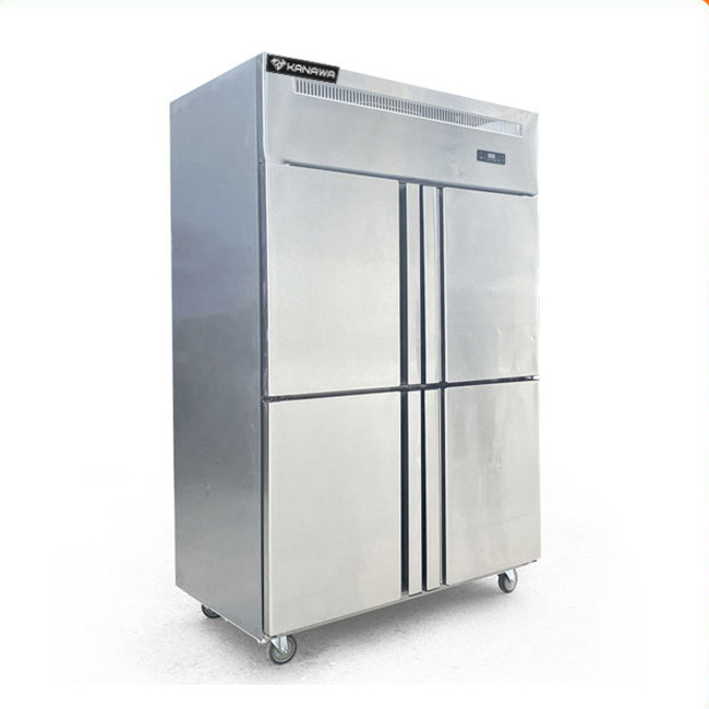 Tủ đông đứng 4 cánh 1038L 4CBO (làm lạnh trực tiếp)