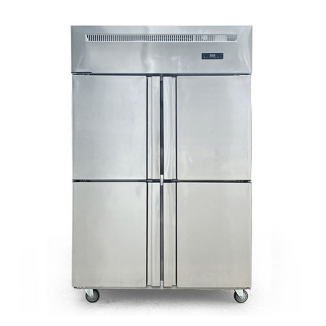Tủ đông đứng 4 cánh 1038L KW-4CBO (làm lạnh trực tiếp)