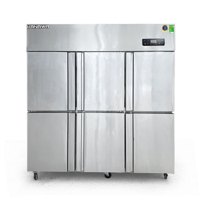 Tủ đông đứng 6 cánh 1598L KW-6CBO