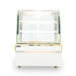 Tủ bánh kem 90cm kính cong 3 tầng Mới TBK3T-0.9C-NR