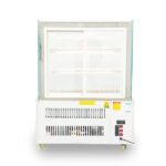 Tủ bánh kem 90cm kính cong 3 tầng Mới TBK3T-0.9C-NR