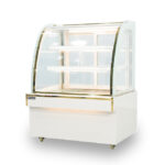 Tủ bánh kem 90cm kính cong 3 tầng Mới TBK3T-0.9C-NR