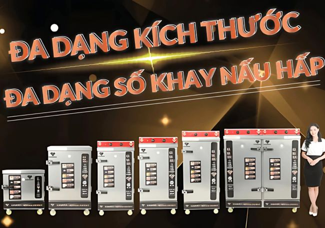 Đa dạng kích cỡ