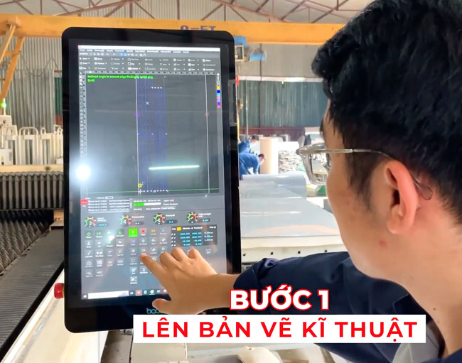 Lên bản vẽ