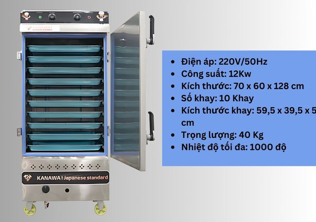 Xem xét thông số kỹ thuật tủ cơm