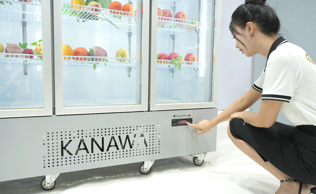 cách chỉnh nhiệt độ tủ mát