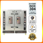 Tủ cơm công nghiệp 24 khay điện không điều khiển
