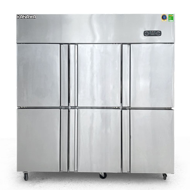 Tủ đông đứng 6 cánh 1598L 6CBO-QG (làm lạnh quạt gió)