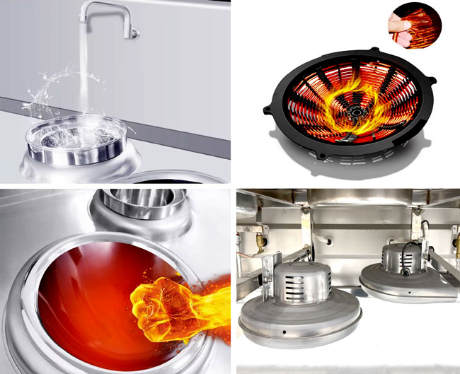 Tiện ích bếp á công nghiệp