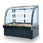 Tủ bánh kem 1m2 kính cong 3 tầng mới TBK3T-1.2C-NR