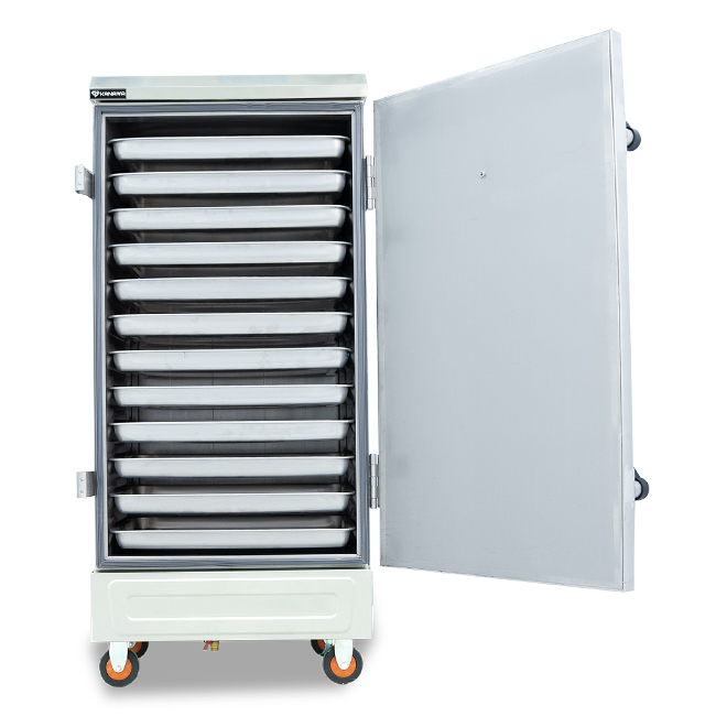 Tủ cơm công nghiệp 12 khay điện không điều khiển